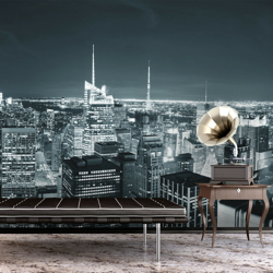 Artgeist - Fotomurale - Vita notturna a New York - 350x270 en oferta