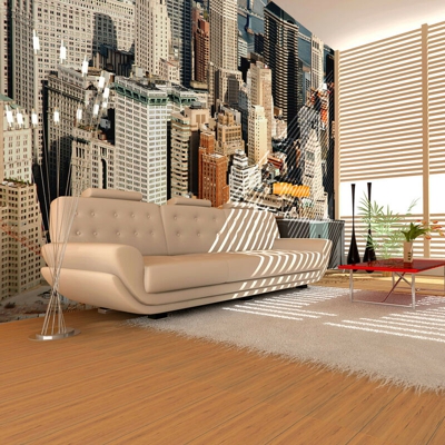 Artgeist - Fotomurale - skyscrapers, Manhattan - 350x270