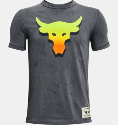 Maglia a manica corta Project Rock Show Me Sweat da ragazzo