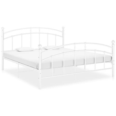 Giroletto Bianco In Metallo 160x200 Cm