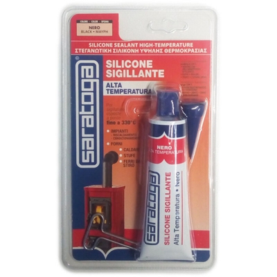 Silicone nero alta temperatura 60ml