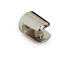 Reggimensola fisso per vetro, serie GLASS S, in Zama, Cromato Lucido. Marchio REI precio