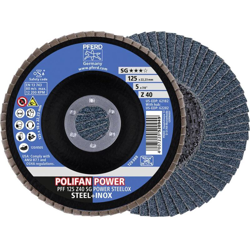 Pferd - Grinding Gamma 125 Millimetri (12 200 Giri / Min), Polifan® Sg-Zirkon, Gola: 40, Legge Modello precio