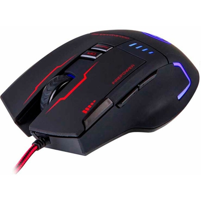 g909h nero mouse da gioco ha portato rgb usb 8 pulsanti 4800 dpi - Scorpion