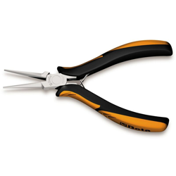 Pinza Per Elettronica A Becchi Mezzotondi Lunghi Lisci Rastremati Art. 1178Bm en oferta