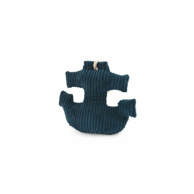 Fermaporta Ancora Costine Blu 33X10X28 Cm - Galileo