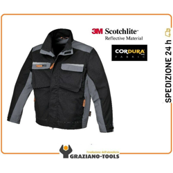 Giacca da lavoro multitasche colore nero/grigio 7829 TG. L - Beta precio
