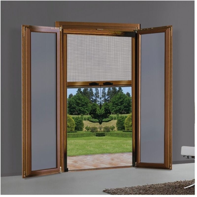 ZANZARIERA A RULLO VERTICALE PER PORTA/FINESTRA cm 100 x 250 - avorio ral 1013