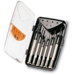 Serie Di Microgiraviti Per Viti Senza Testa Con Intaglio Art. 1229Lp/A6 características