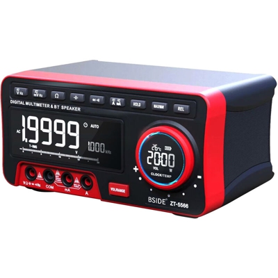 BSIDE 19999 Multimetro multifunzione conteggi Multimetro digitale a vero valore RMS Misuratore di tensione e corrente CC / CA con display LCD