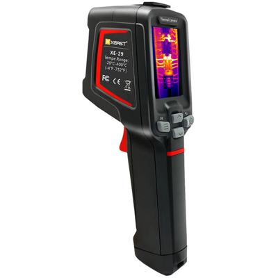 XEAST XE-29 Schermo LCD da 2,4 pollici Risoluzione dei raggi infrarossi 120 * 90 Termocamera portatile Termocamera Indicatore IR Termocamera Supporto