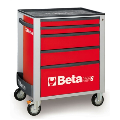 Beta - CASSETTIERA MOBILE C24S R/5 ROSSO