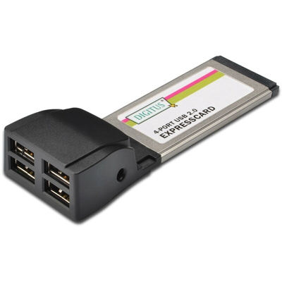 Digitus - PCMCIA Express USB 4 porte