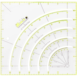 Righello multifunzione portatile Righello multiangolo Righello da taglio Righello da lavoro Righello ausiliario per cucire Strumento fai-da-te precio
