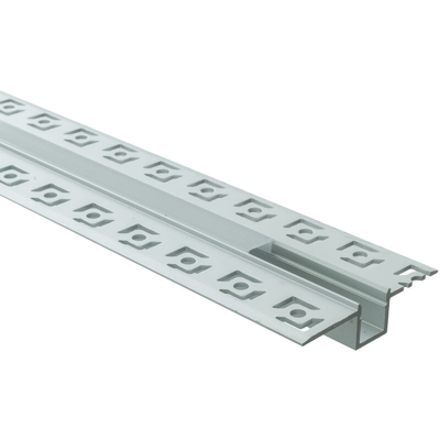 Profilo alluminio 200cm incasso scomparsa parete soffitto cartongesso strisce LED Larghezza 10mm