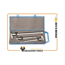Set 3 Calibro Digitale Di Precisione 150/200/300 Borletti Cep152030/3 características