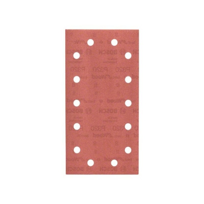Bosch Foglio abrasivo C470, confezione da 10 pz. 115 x 230 mm, 320