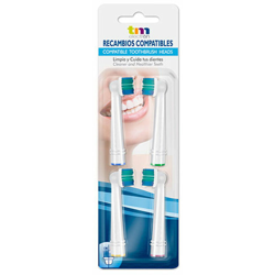 Tm Electron - ORAL B Brushes (4 pennelli) Refill Generic características