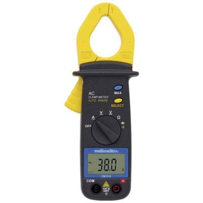 Multimetrix CM 610 Pinza amperometrica digitale CAT III 300 V Display (Counts): 2000