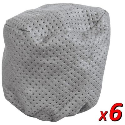 Kit 6 Pz Filtro In Tessuto Per Aspiratori Scheppach Nts30Premium E Asp50-Es