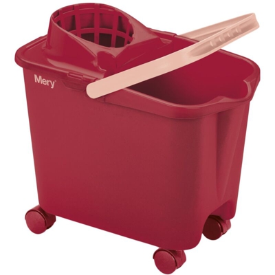 Secchio per Pavimenti 14 L Rosso Rosso - Rayen
