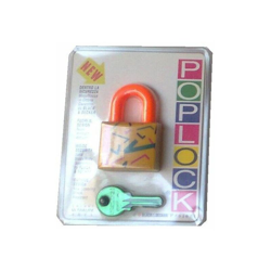 Lucchetto catenaccio monoblocco ottone 33 mm design poplock black&decker en oferta