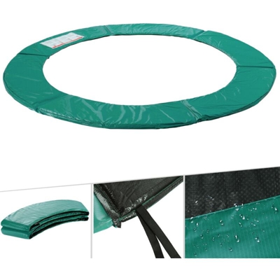 Copertura Bordo di Protezione per Trampolino Elastico Molla 487 cm Verde - Arebos