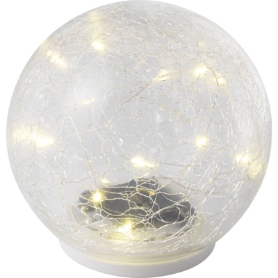 Lampada solare da giardino SY-4673698 LED (monocolore) 0.02 W Bianco caldo Trasparente - Sygonix