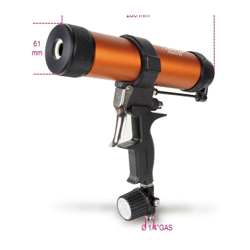 PISTOLA PER SILICONE PNEUMATICA 310CC 1947H - Beta características