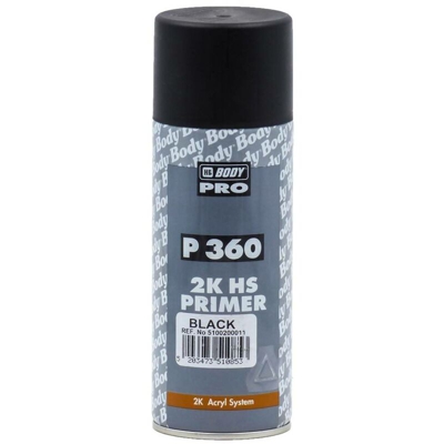 HBBody BodyFill 360 2K Spruzzo 400 ml | nero