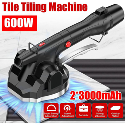 600W 110V-220V 12000r / min Macchina per piastrelle vibratore Macchina per installazione di piastrelle adatta per piastrelle da 100x100cm en oferta