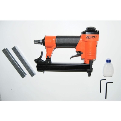 KIT CHIODATRICE SPILLATRICE ARIA PNEUMATICA 8016 12,7 mm GRAFFETTE 5000 PZ 314