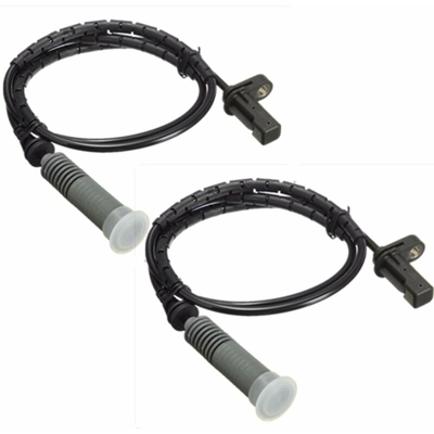 Velocità sensore ABS posteriore 2Pc ACP per BMW Serie 1 3 E88 E90 E91 E92 E93 Nero
