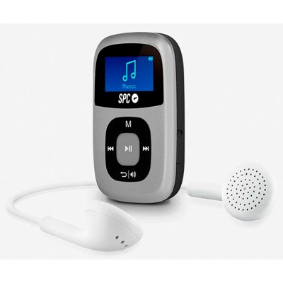 lettore mp3 clip 8644s 4gb argento - SPC