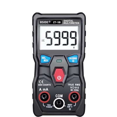 BSIDE ZT-5B 6000 conteggia il test NCV ad alta precisione Multimetro digitale intelligente con funzione BT Tester universale a vero valore efficace