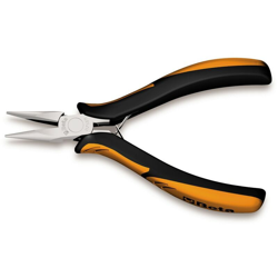 Pinza Per Elettronica A Becchi Mezzotondi Corti Lisci Art. 1175Bm características