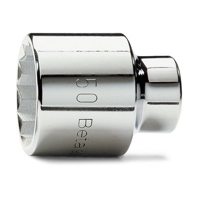 Beta - CHIAVI A BUSSOLA A MANO CON ATTACCO QUADRO FEMMINA 3/4' BOCCA POLIGONALE MM 38 CROMATE ART. 928B