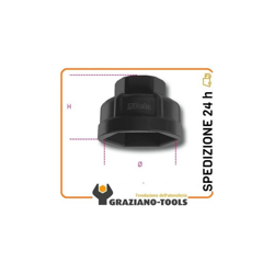 Chiave a bussola esagonale per cartucce filtro olio Ø mm 24 art. 1493AL CF características