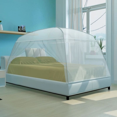 Mongolia Zanzariera 2 Porte 200 x 150 x 145 cm Bianco - Bianco
