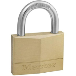 MAGNUM - LUCCHETTO IN OTTONE ARCO IN ACCIAIO CEMENTATO 50x20x7 MM - Master Lock en oferta