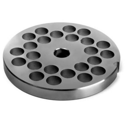 Machieraldo Gustavo - PIASTRA TRITACARNE N. 8 INOX foro mm 10,0 3 SPADE en oferta