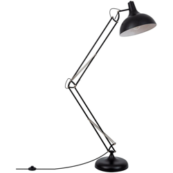 Lampada da terra Lexo Nero Alluminio - Sklum precio