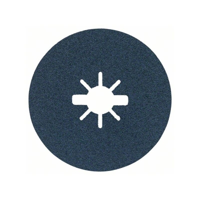 Bosch Dischi fibrati per levigatura X-LOCK Ø115 mm, G 60, R574, Best for Metal, 1 pz. - 2608619155