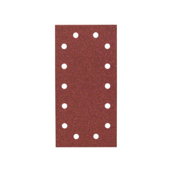 Bosch Set fogli abrasivi, Expert for Wood, 10 pezzi, 14 buchi, velcro, 115 x 230 mm, 80 precio