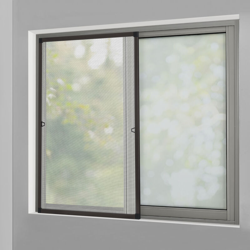 Zanzariera per Finestre con Telaio Marrone in Alluminio 80 x 100 cm Protezione da Insetti Zanzariera senza Fori precio