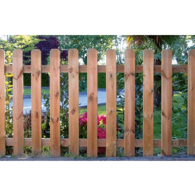 Staccionata Legno di Pino in Autoclave Dimensioni 180x100 cm