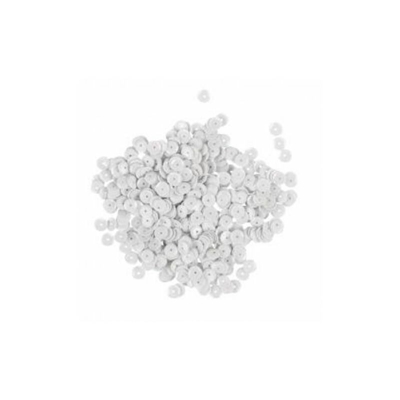 Rayher - Paillette Concave Bianco 6Mm - 6Gr