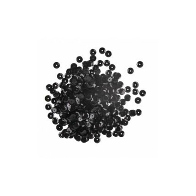 Rayher - Paillette Concave Nero 6Mm - 6Gr*