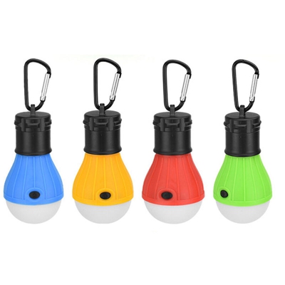 campeggio luci, tendopoli 3LED spia si accende la lampadina appesi campeggio luci, rosso, campi di presa