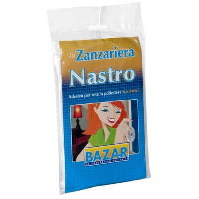 NASTRO VELCRO ZANZARIERE POLIESTERE m 6,6 MEDAL